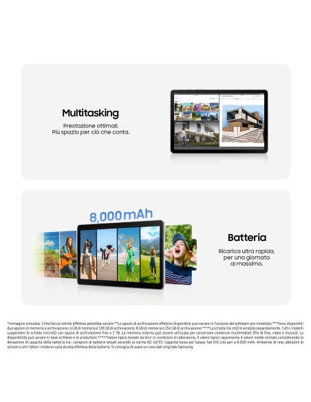 SAMSUNG X400N TABLET GALAXY TAB S10 LITE 10,9" 6GB 128GB WIFI