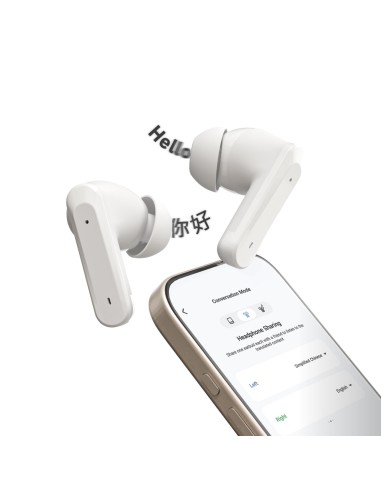 SBS TEEARTWSMAIBTW TWS NEXA AI AURICOLARI TWS NEXA AI TOUCH BIANCO