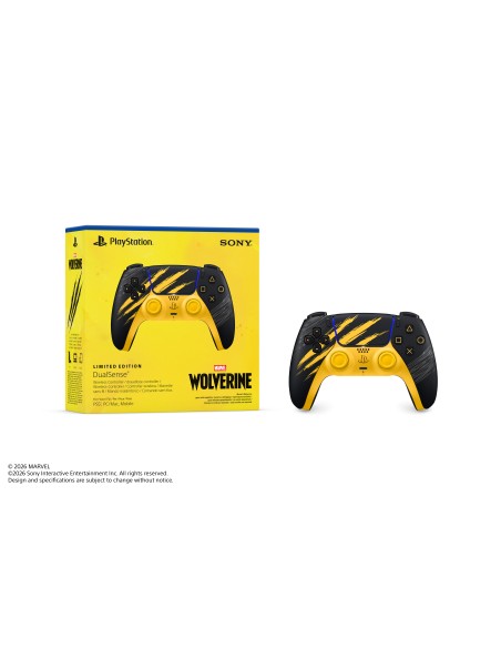 SONY PS5 JOYPAD WIRELESS DUALSENSE MARVEL'S WOLVERINE BATTLE YELLOW