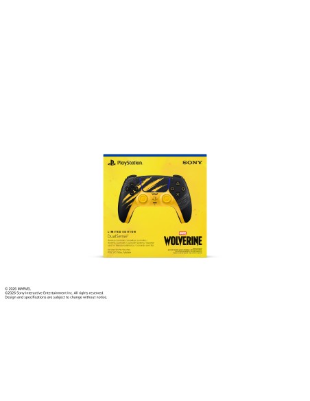SONY PS5 JOYPAD WIRELESS DUALSENSE MARVEL'S WOLVERINE BATTLE YELLOW