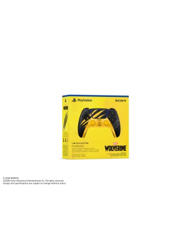 SONY PS5 JOYPAD WIRELESS DUALSENSE MARVEL'S WOLVERINE BATTLE YELLOW