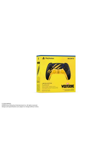 SONY PS5 JOYPAD WIRELESS DUALSENSE MARVEL'S WOLVERINE BATTLE YELLOW