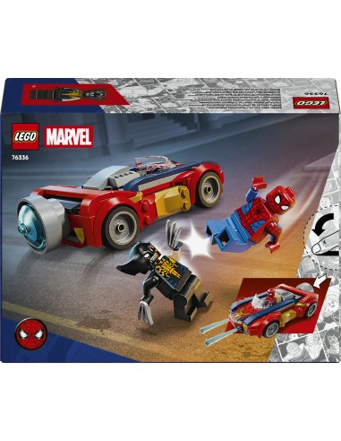 LEGO SUPER HEROES MARVEL AUTO DI   SPIDER-MAN VS. VENOMIZED WOLVERINE