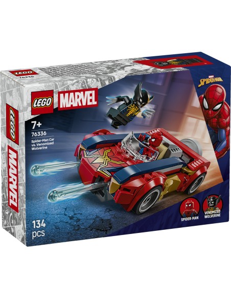 LEGO SUPER HEROES MARVEL AUTO DI   SPIDER-MAN VS. VENOMIZED WOLVERINE