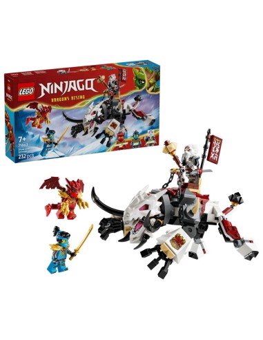 LEGO NINJAGO ZILVAR E GRIMTAK LA BESTIA DRAGO