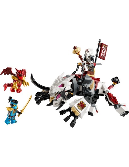 LEGO NINJAGO ZILVAR E GRIMTAK LA BESTIA DRAGO