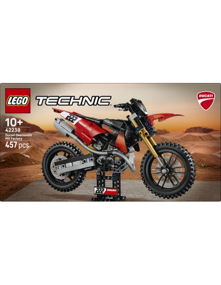 LEGO TECHNIC MOTO DUCATI DESMO450  MX FACTORY