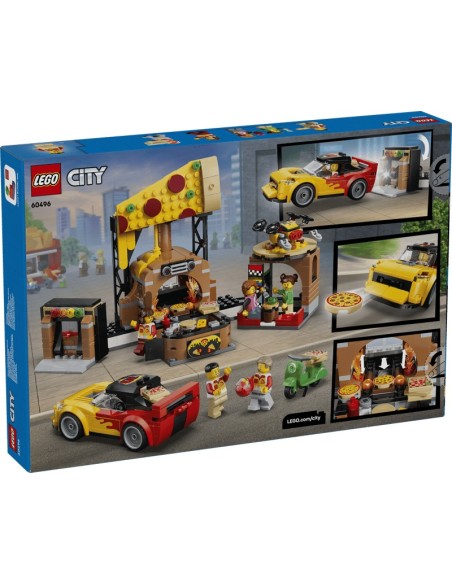 LEGO MY CITY CENTRO DI CONSEGNA PIZE CON VEICOLI