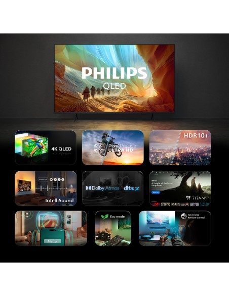 PHILIPS 50PQS7801/12 TVC 50" QLED  4K SMART TVSAT