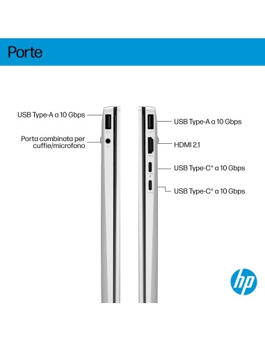 HP OMNIBOOK 7 13-BG1002NL NOTEBOOK RYZEN 7 AI 350 32GB 1TB 13,3"