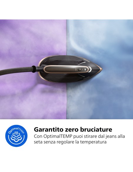 PHILIPS PSG8200/80 FERRO A CALDAIA 3120W 9BAR SERBAT 1,4L VAPORE 750G