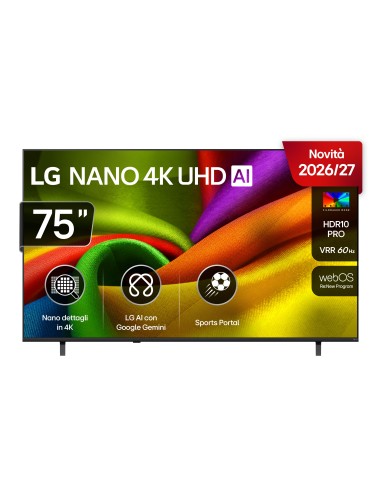 LG 75NU850B6 TVC 75" 4K SMART      TVSAT