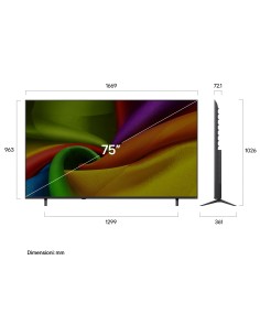LG 75NU850B6 TVC 75" 4K SMART      TVSAT 2