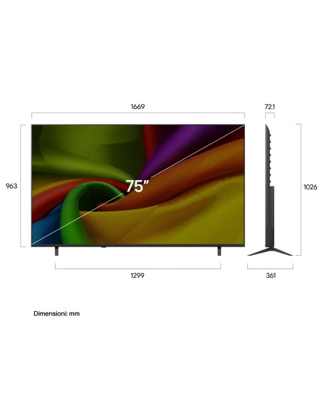LG 75NU850B6 TVC 75" 4K SMART      TVSAT
