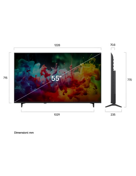 LG 55QNED70B6B TVC 55" MINILED     4K SMART TVSAT 60HZ ALPHA 7