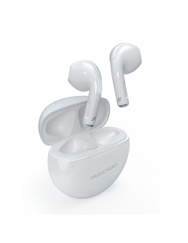 SBS MHEARMYBUDBTW MY BUD AURICOLARI SEMI IN-EAR CASE 180MAH BIANCO
