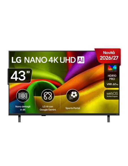LG 43NU850B6 TVC 43" 4K SMART      TVSAT