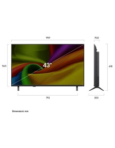 LG 43NU850B6 TVC 43" 4K SMART      TVSAT 2