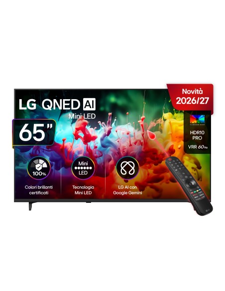 LG 65QNED70B6B TVC 65" MINILED 4K  SMART TVSAT 60HZ ALPHA 7