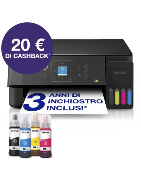 EPSON ET-2925 STAMPANTE AIO ECOTANKCOLOR 3IN1 - WIFI