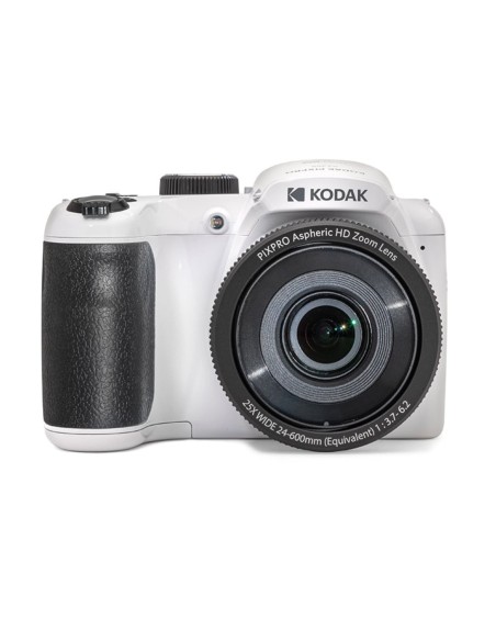 KODAK AZ255W BIANCO 16MP CMOS 25X 3" FHD B.AA FOTOCAMERA BRIDGE
