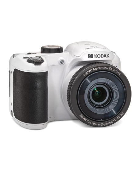 KODAK AZ255W BIANCO 16MP CMOS 25X 3" FHD B.AA FOTOCAMERA BRIDGE