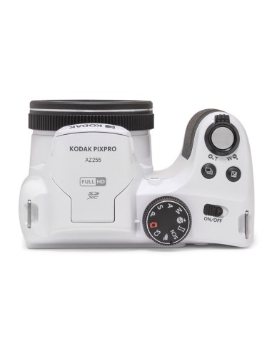 KODAK AZ255W BIANCO 16MP CMOS 25X 3" FHD B.AA FOTOCAMERA BRIDGE