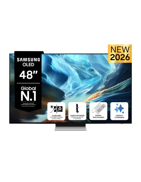 SAMSUNG QE48S90HAEXZT TVC 48" OLED SMART NEURAL QUANTUM TVSAT