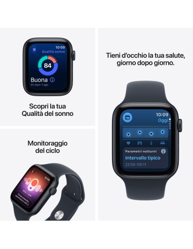 APPLE WATCH SE 3 GPS 44MM STARLIGHT ALUM. CASE WITH SAND SP. BAND S/M