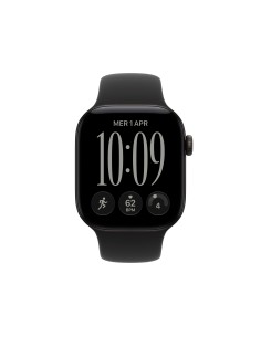 APPLE WATCH SERIES 12 GPS 42MM BLACK ALUM. CASE WITH BLACK SPORT M/L 2