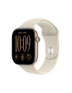 APPLE WATCH SERIES 12 GPS 46MM LIGHT GOLD ALUM. CASE WITH SAND SP. S/M