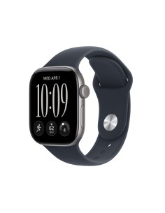 APPLE WATCH SERIES 12 GPS 42MM SPACE GREY ALUM. CASE WITH NAVY BLU M/L