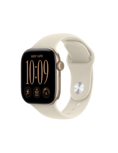 APPLE WATCH SERIES 12 GPS 42MM LIGHT GOLD ALUM. CASE WITH SAND SP. S/M