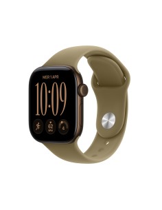 APPLE WATCH SERIES 12 GPS 42MM DARK BRONZE ALUM. CASE WITH OLIVE M/L