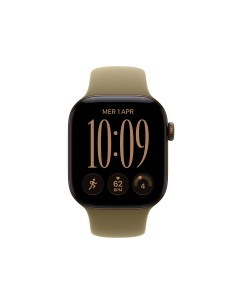 APPLE WATCH SERIES 12 GPS 42MM DARK BRONZE ALUM. CASE WITH OLIVE M/L 2