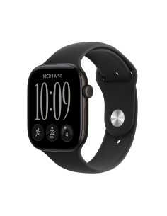 APPLE WATCH SERIES 12 GPS 46MM BLACK ALUM. CASE WITH BLACK SPORT M/L