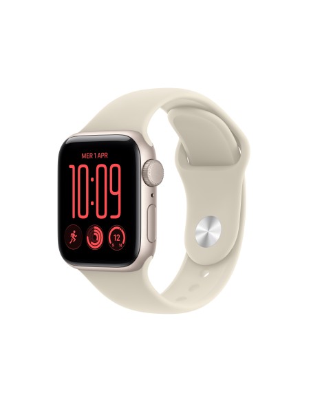 APPLE WATCH SE 3 GPS 40MM STARLIGHT ALUM. CASE WITH SAND SP. BAND S/M