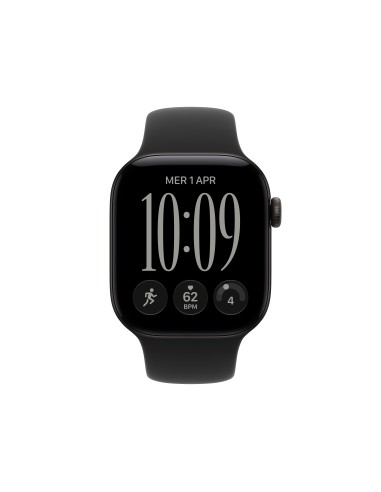APPLE WATCH SERIES 12 GPS 42MM BLACK ALUM. CASE WITH BLACK SPORT S/M