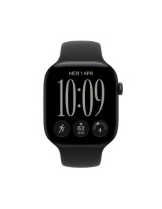 APPLE WATCH SERIES 12 GPS 46MM BLACK ALUM. CASE WITH BLACK SPORT S/M 2