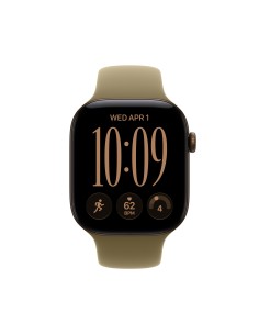 APPLE WATCH SERIES 12 GPS 46MM DARK BRONZE ALUM. CASE WITH OLIVE M/L 2