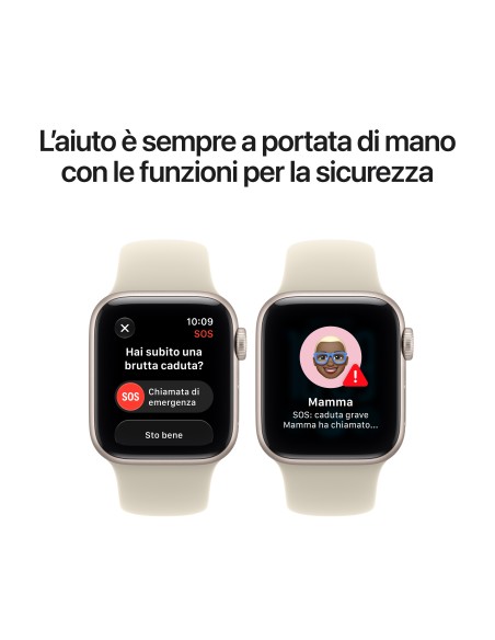 APPLE WATCH SE 3 GPS 40MM MIDNIGHT  ALUM. CASE WITH NAVY BLUE SP. S/M