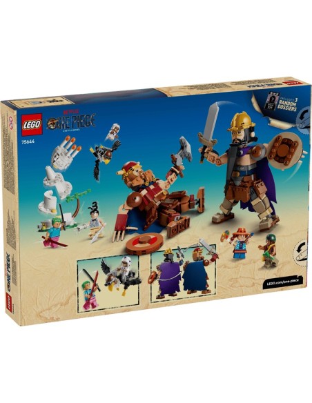 LEGO ONE PIECE DORI CONTRO BROGI   GIGANTI DI LITTLE GARDEN