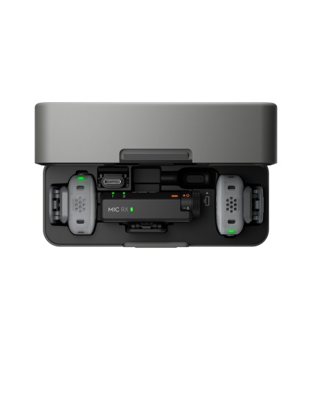 DJI MIC MINI 2 (2TX + 1RX + CASE) MICROFONO WIRELESS