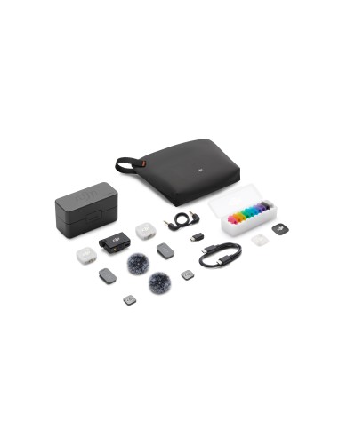 DJI MIC MINI 2 (2TX + 1RX + CASE) MICROFONO WIRELESS