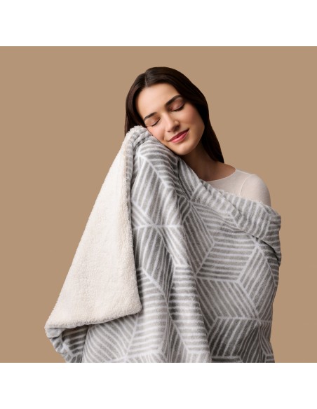 IMETEC 26208 CALDOPLAID ADAPTO PLUS VELVETY & SHERPA