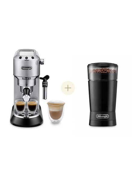 DE LONGHI EC685.M DEDICA MACCHINA CAFFE'+MACINA CAFFE KG200