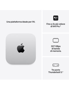 APPLE MHQN4TY/A MAC MINI M6 15C CPU16C GPU 24GB 512GB 2