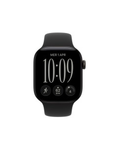 APPLE WATCH SERIES 12 GPS + CELL.  42MM BLACK ALUM. CASE WITH BLK S/M 2