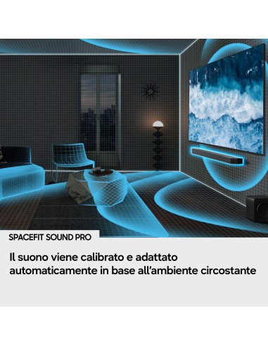 SAMSUNG HW-Q990H SOUNDBAR 11.1.4 + SUB WIRELESS 756W DOLBY ATMOS