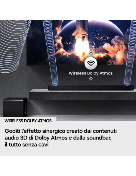 SAMSUNG HW-Q800H SOUNDBAR 5.1.2 + SUB WIRELESS 400W DOLBY ATMOS